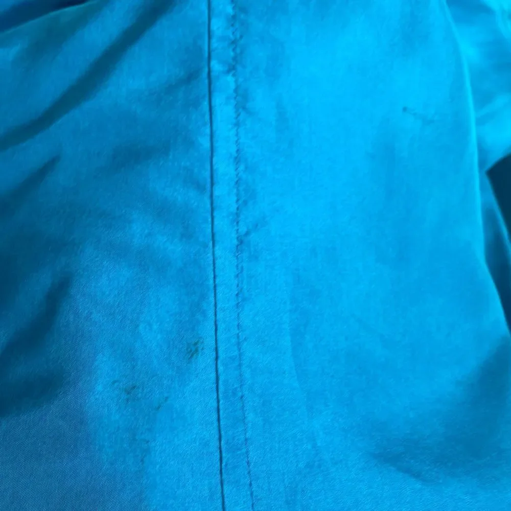 100% Silk Vtg 90s Bomber Jacket L